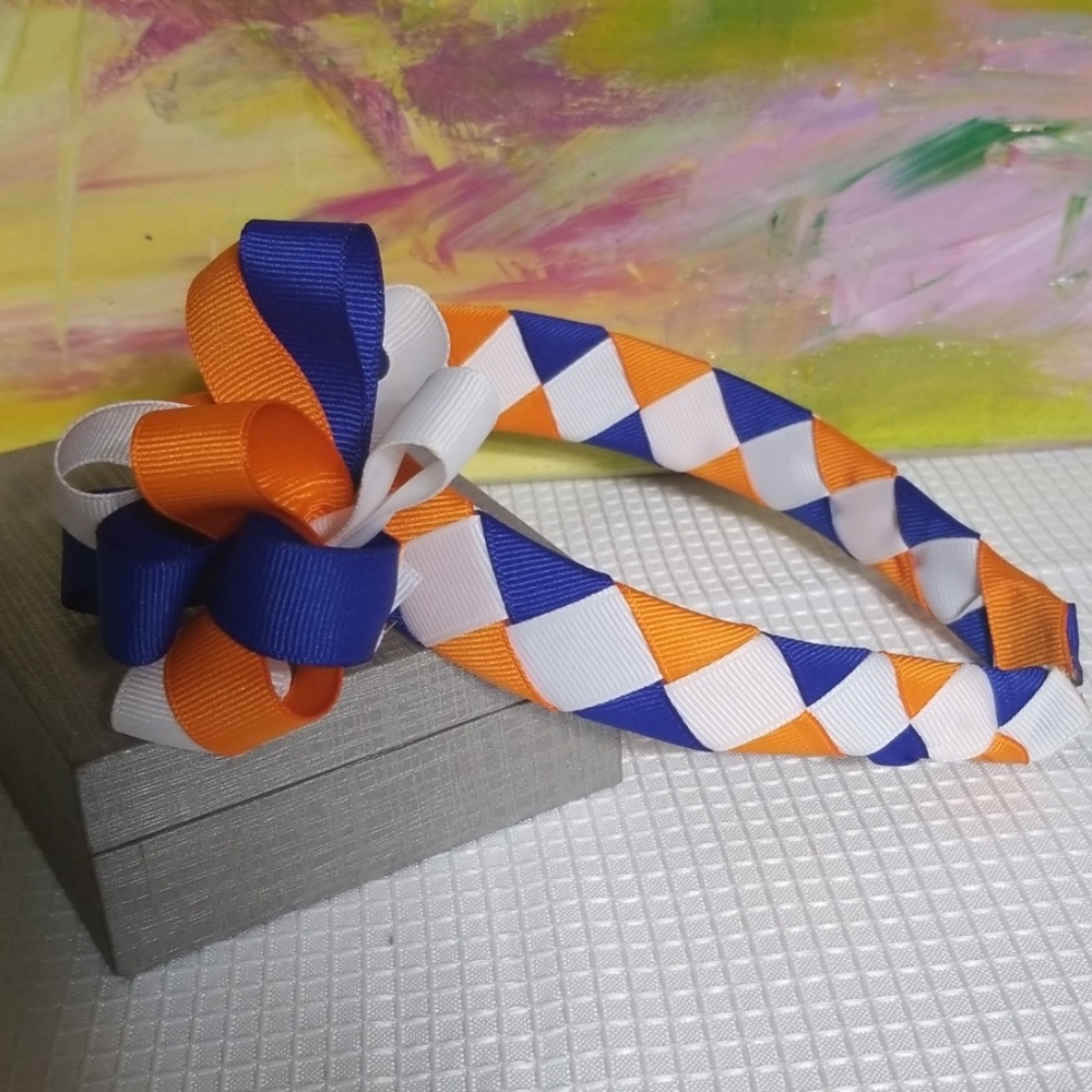Grosgrain Ribbon Woven Headband (1inch) headband.